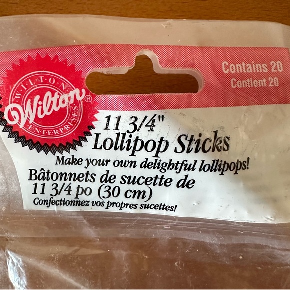 Star Lollipop Mold set plus 80 long lollipop sticks - Picture 5 of 6